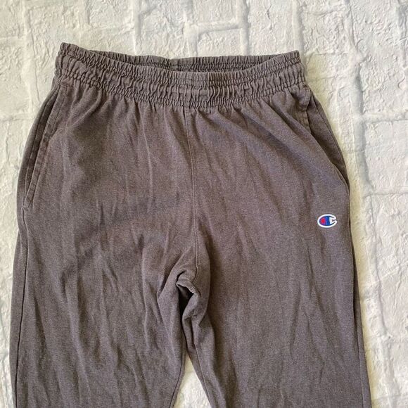 Champion men S pull on jogger pants w/elastic drawstring waist grey - Picture 2 of 9